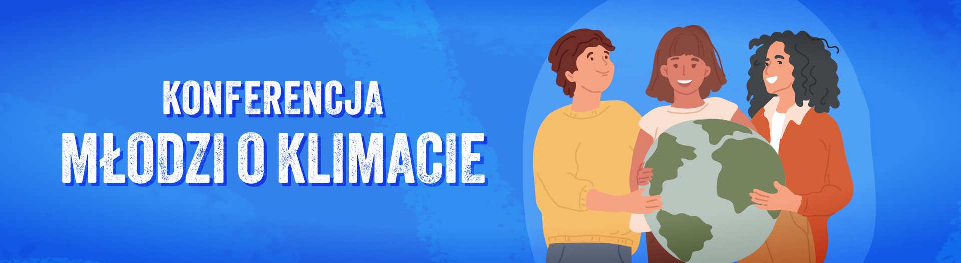 Banner "Młodzi o klimacie"