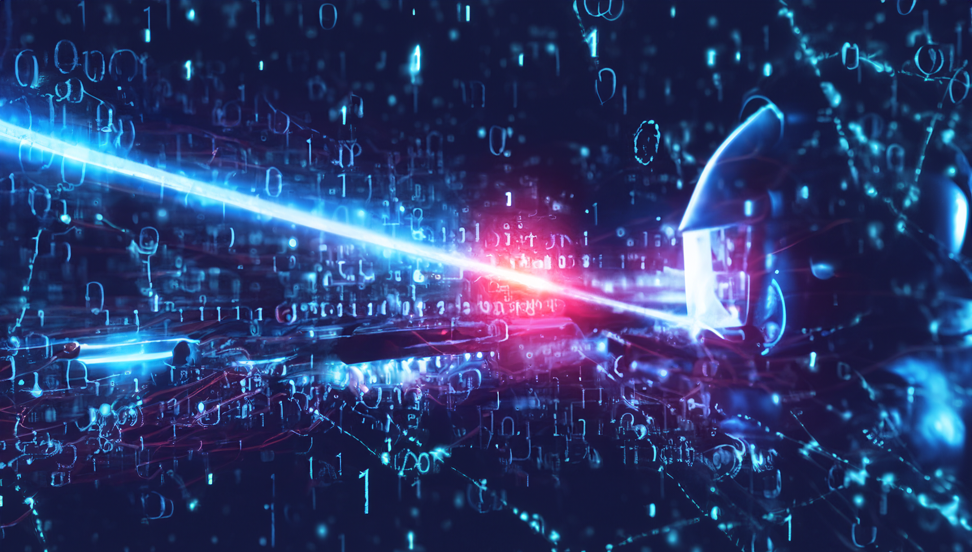 Soldier in cyberspace