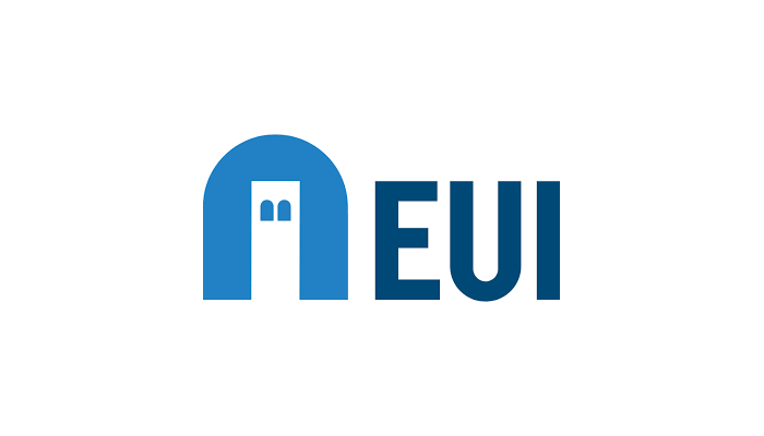 Niebieskie litery EUI