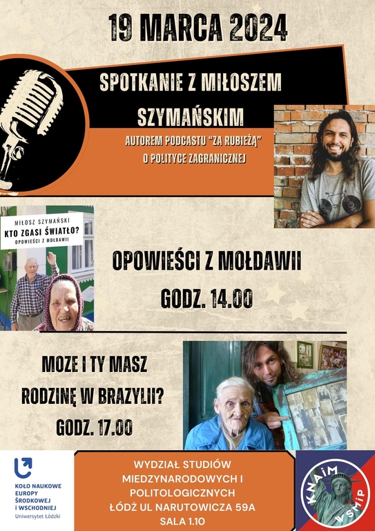 plakat informacyjny o wydarzeniu zawierający tekst i grafikę