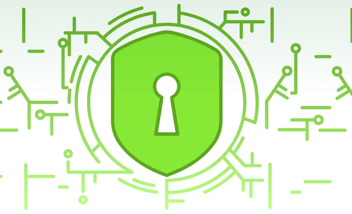 Plakat promujący I Ogólnopolską Konferencję Naukową Młodych Badaczy Bezpieczeństwa. Zielone tło, centralnie grafika kłódki otoczonej liniami przypominającymi obwody elektroniczne. Tekst: ‘I Ogólnopolska Konferencja Naukowa Młodych Badaczy Bezpieczeństwa. Bezpieczeństwo – Perspektywy Interdyscyplinarne. 26–27.05.2026, forma hybrydowa’. Na dole logotypy Instytutu Nauk o Polityce i Bezpieczeństwie Uniwersytetu Szczecińskiego oraz partnerów