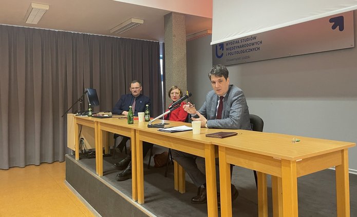 Wizyta wizyty Ambasadora Republiki Czarnogóry na Uniwersytecie Łódzkim