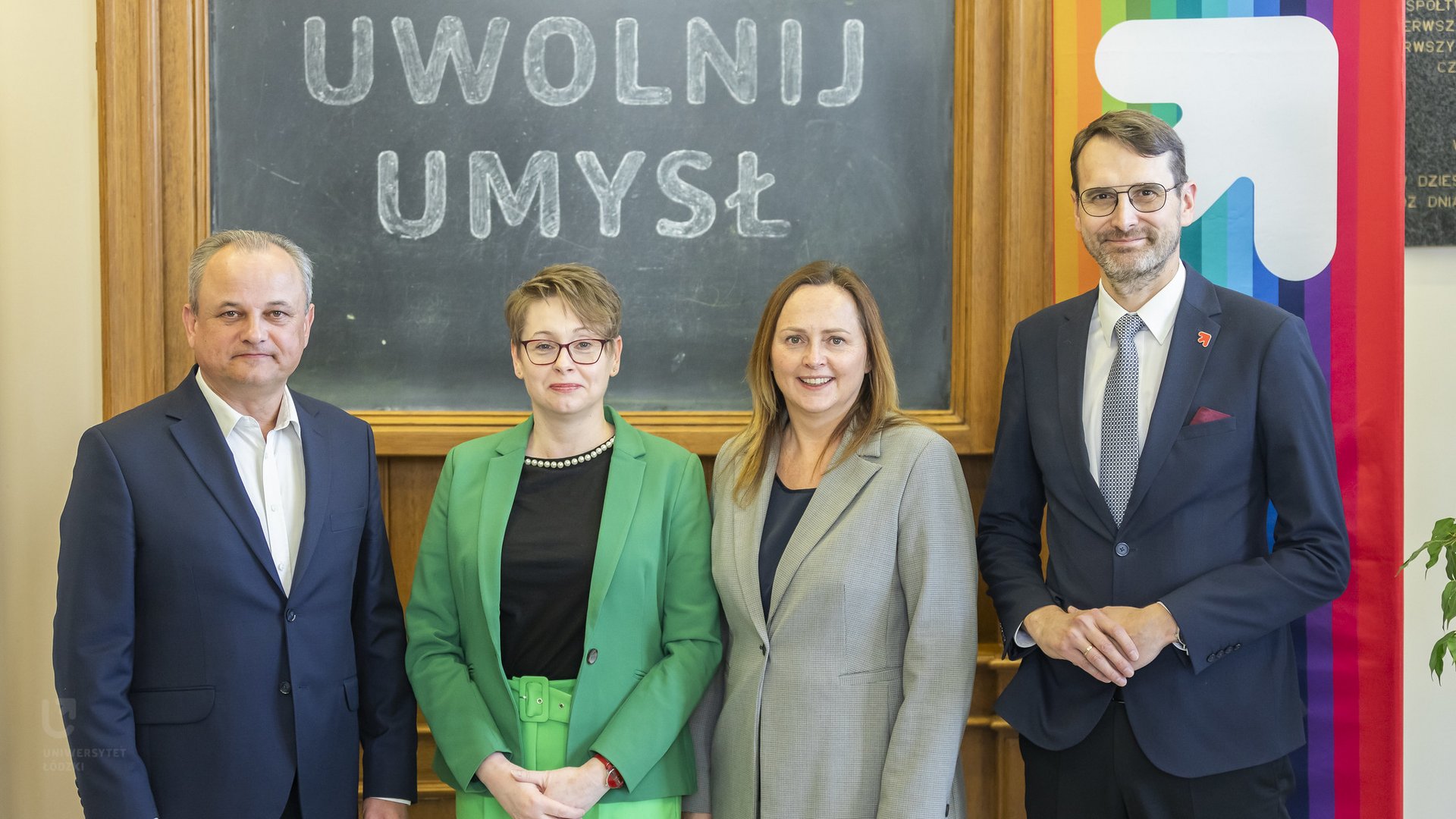 "Stop discrimination": members of the authorities of the Marshal's Office and the University of Lodz