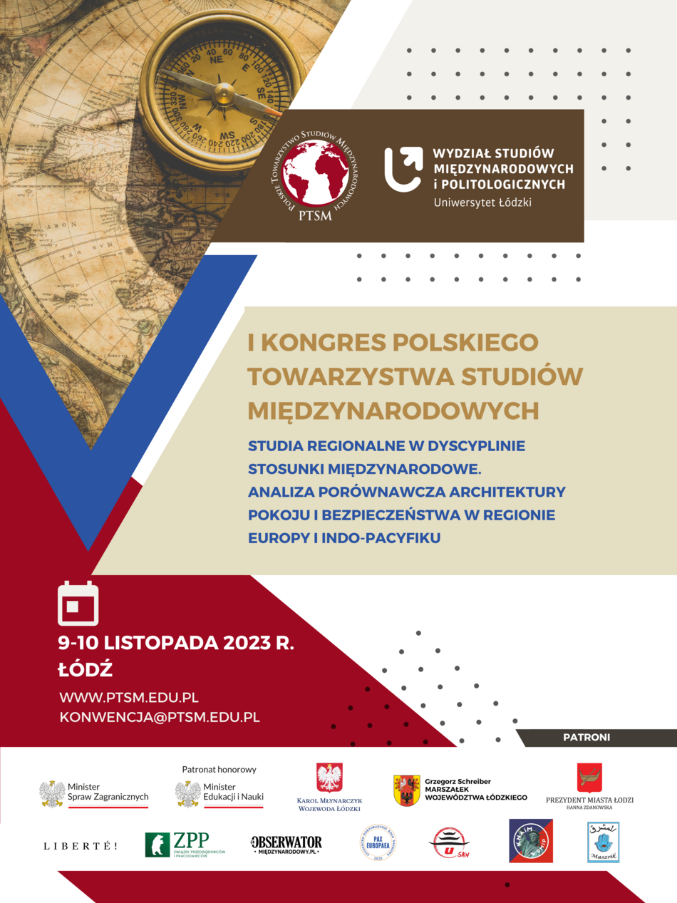 plakat ozdobny pierwszego kongresu ptsm