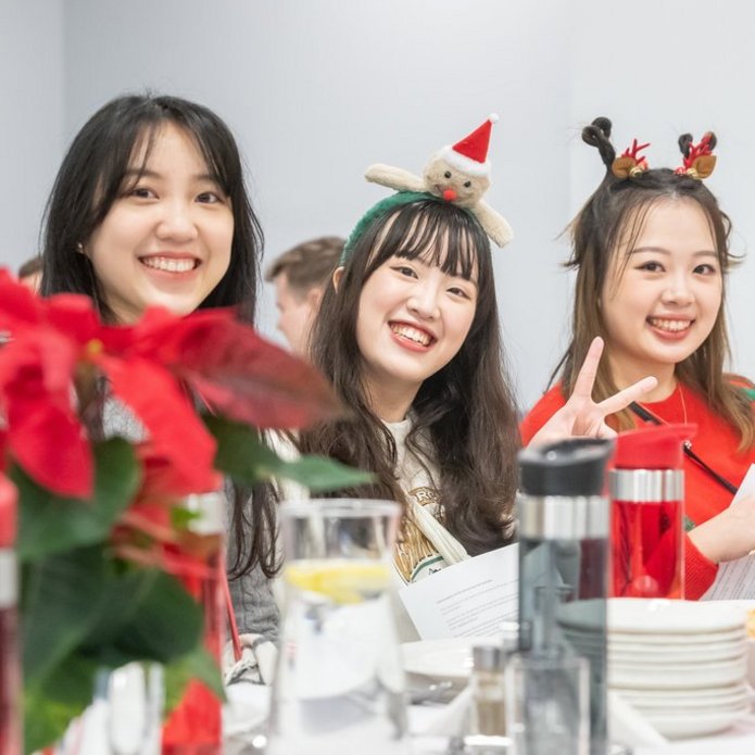 Christmas dinners for international students of the University of Lodz