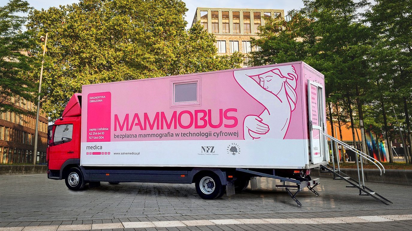 a mammogram bus