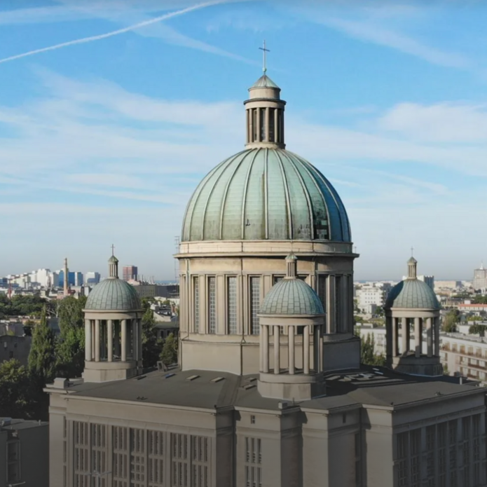 Katedra pod wezwaniem Św. Teresy z lotu ptaka