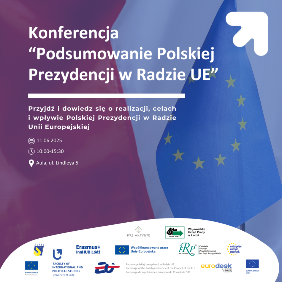 plakat informacyjny o konferencji