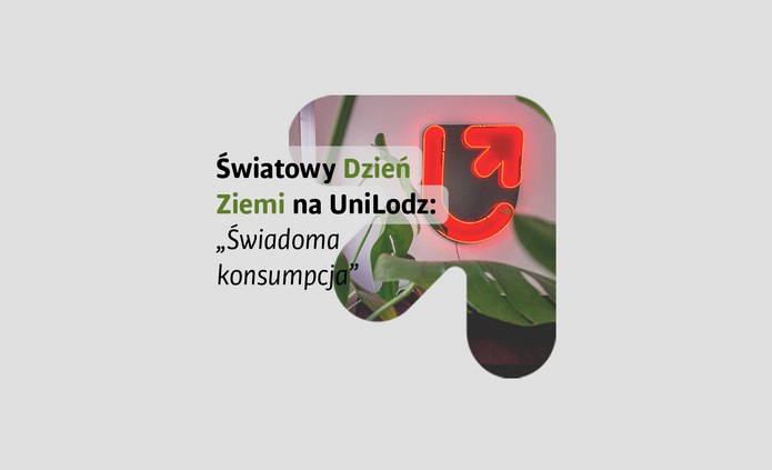 Logo UŁ motyw Dzień Ziemi