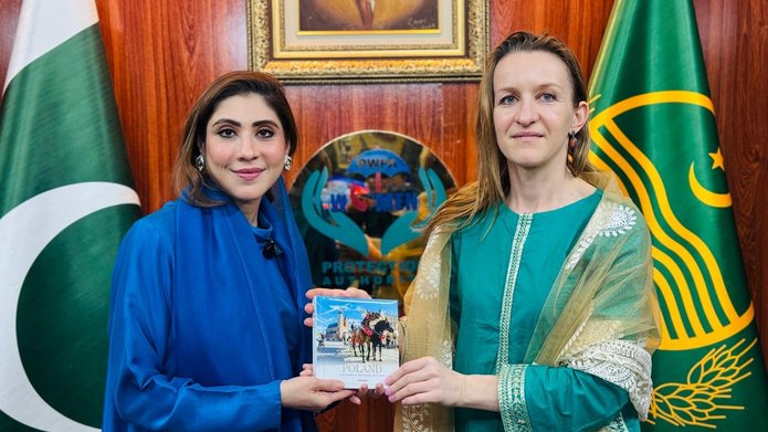 Hina Parvez Butt i dr Maria Eleonora Hebisz