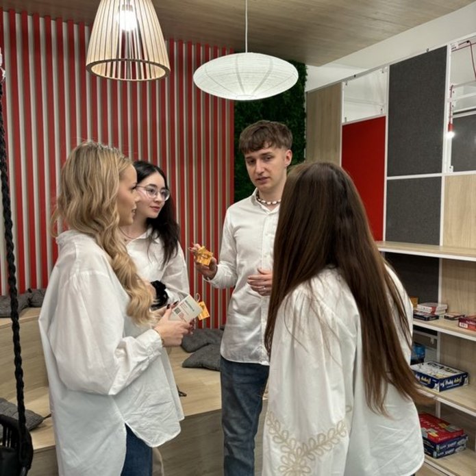 Student Zone at the University of Lodz Library