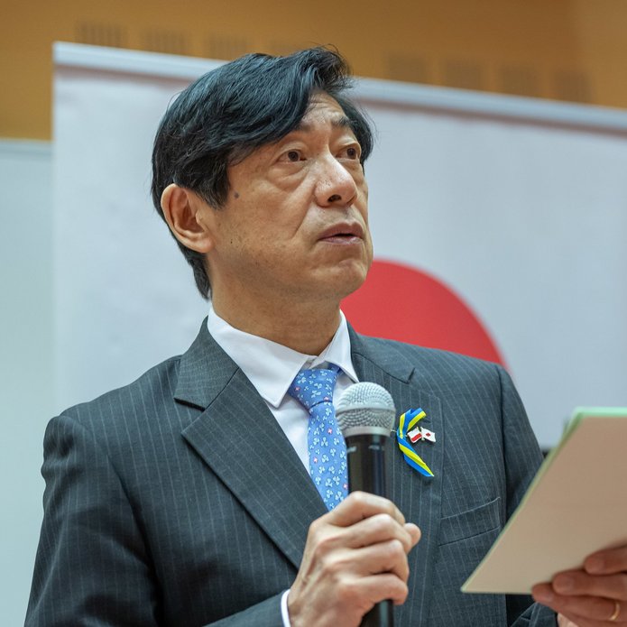 zdjęcie Ambasadora Japonii Pana Akio Miyajimy