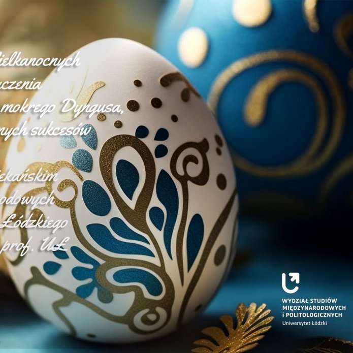 [Translate to English:] kartka świąteczna przedstawiająca pisankę wielkanocną