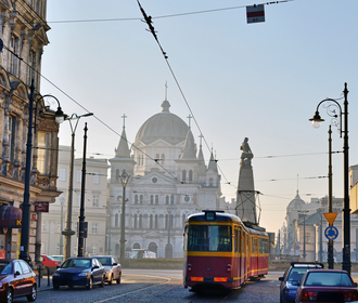 Lodz street view