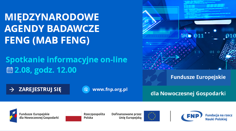 Baner informacyjny dotyczący spotkania iinformacyjnego Międzynarodowej Agendy Badawczej