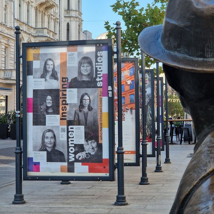 zdjęcie citylightów w mieście