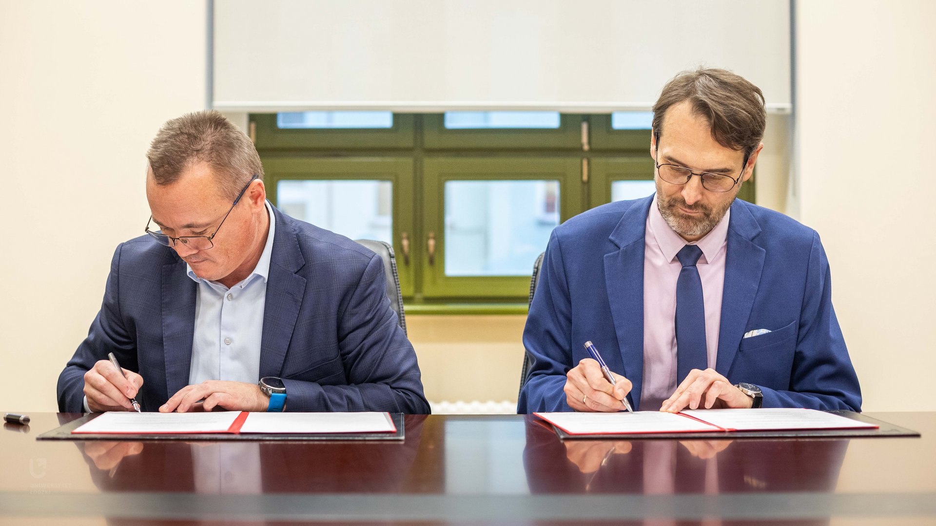 Signing of the letter of intent between the University of Lodz and the Lodz Special Economic Zone